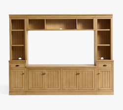 Aubrey 6-Piece Storage Cabinet with Shelf Set (108")