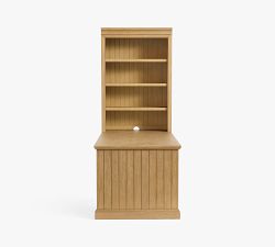 Aubrey Peninsula Desk with Storage (68")
