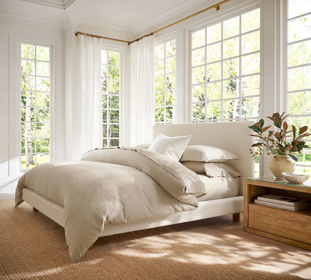 Cayman Upholstered Bed by Pottery Barn