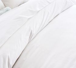 Classic 400 Thread Count Organic Percale Duvet Cover