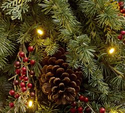 Faux Lit Avant Garde Swag