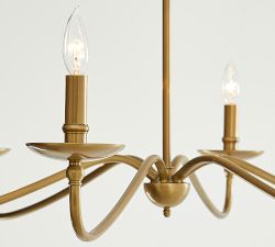 Pottery Barn Lucca Chandelier - Thumbnail 2