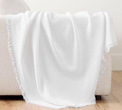 Orinda Cotton Gauze Muslin Throw