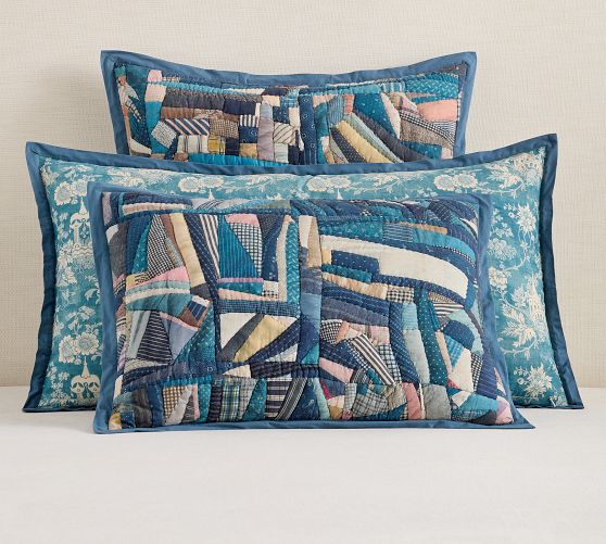 Salton Reversible Quilt Shams by Pottery Barn