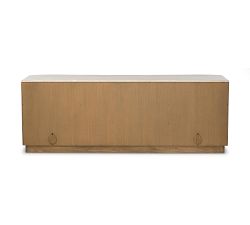Chandon Marble Media Console (78")