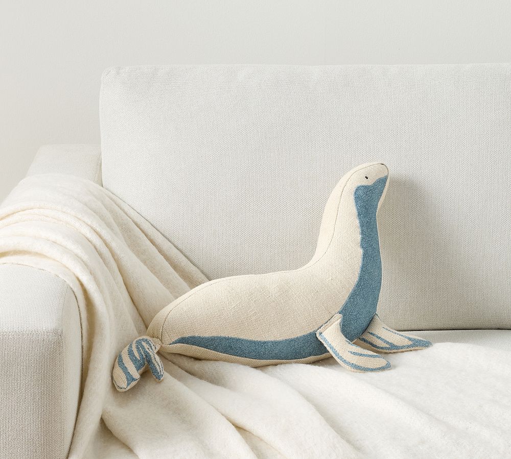 Simon the Seal Shaped Pillow