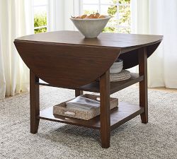 Amherst Oval Drop Leaf Dining Table (30"- 54")