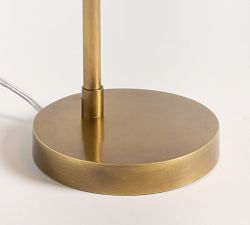 Estelle Rattan Task Table Lamp (28")