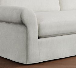 PB Comfort Modern Roll Arm Replacement Slipcovers