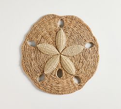 Woven Sand Dollar Wall Art