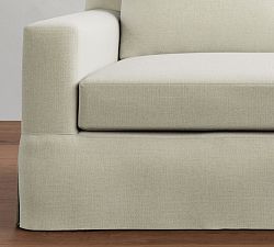 York Square Arm Sectional Component Replacement Slipcovers