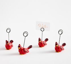 Cardinal Place Card Holders - Set of 4