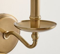 Lucca Iron Single Sconce (8")