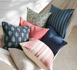 Rustic Striped Pillow