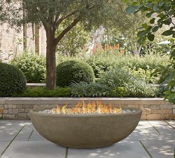 Blackwell Concrete Oval Propane Fire Pit (48" - 58")
