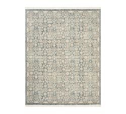 Open Box: Carmine Handwoven Wool Rug (8' x 10') - Chambray Blue