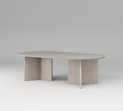 Dietrich Elliptical Communal Dining Table (96"-144")