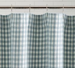Blaine Check Shower Curtain