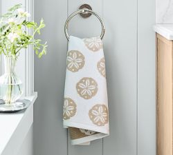 Sand Dollar Jacquard Towel