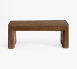 Reclaimed Waterfall Rectangular Coffee Table (44")