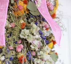 Handmade Dried English Garden Swag