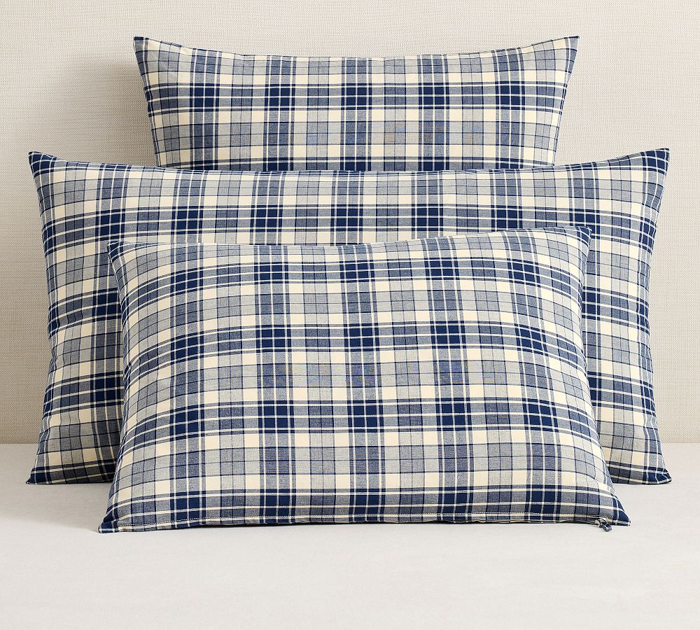 Emerson Plaid Sham by Pottery Barn