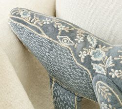 Willa the Whale Shaped Pillow