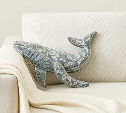 Willa the Whale Shaped Pillow
