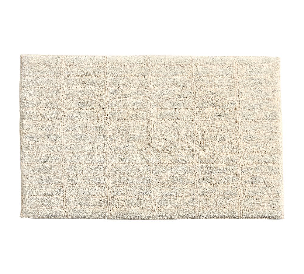 Capitola Bath Mat - Flax, 21" x 34"