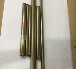 Open Box: Everson Double Curtain Rod, 28"-48", 1.25" Diam. - Brass
