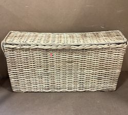 Open Box: Aubrey Woven Oversized Lidded Basket - Natural