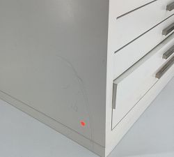 Open Box: Stella Jewelry Box, Large - Dutch White