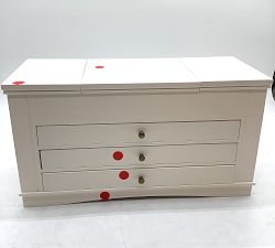 Open Box: Ultimate Jewelry Box - Antique White