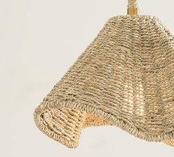 Raya Woven Round Pendant (14"-30")