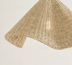 Raya Woven Round Pendant (14"-30")