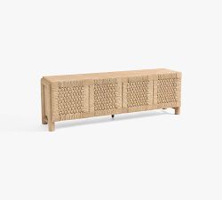 Bolinas Woven Media Console (75")
