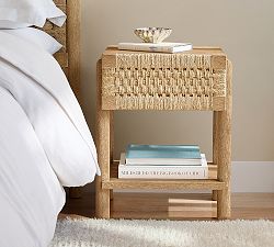 Bolinas Mini Woven Nightstand (19.5")