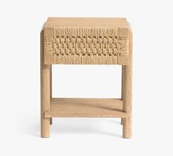 Bolinas Mini Woven Nightstand (19.5")