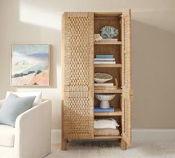 Bolinas Woven Armoire (36")