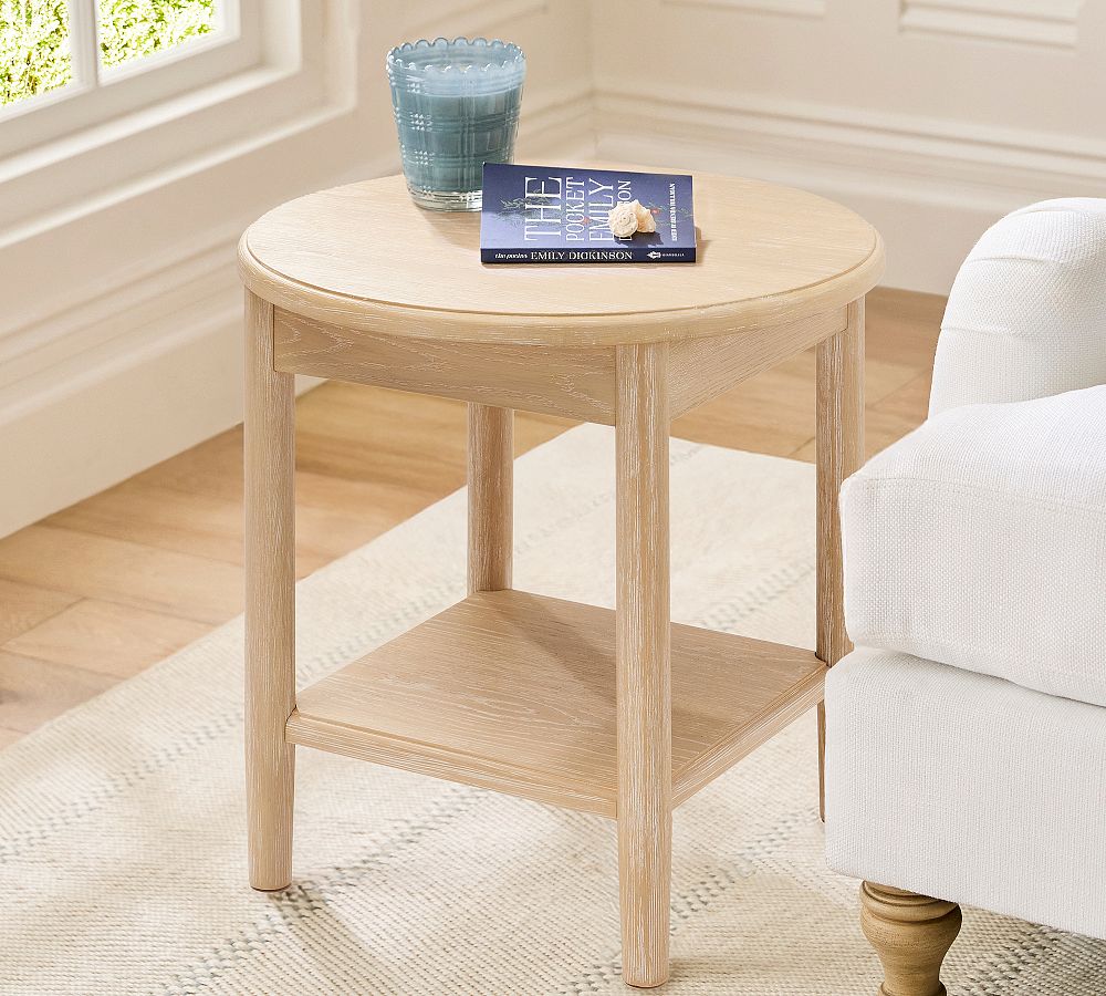 Winslet Round Side Table (23") by Pottery Barn