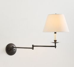 Hayden Metal Swing-Arm Sconce - Thumbnail 2