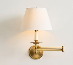 Hayden Metal Swing-Arm Sconce (24")