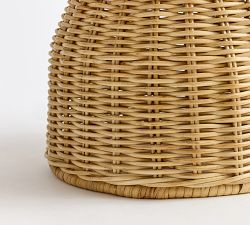 Pottery Barn Phoebe Woven Table Lamp - Thumbnail 5