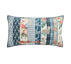 Bridgette Vintage Floral Reversible Quilted Sham