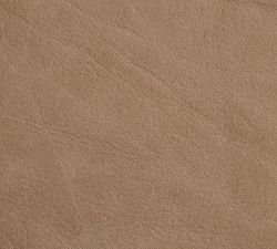 Open Box: Raylan Leather Armchair - Nubuck Wheat/Brown Frame