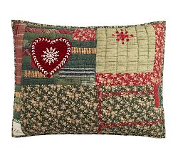 Open Box: Holiday Love Reversible Quilted Sham, Standard - Multi