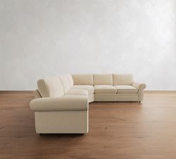 Pearce Roll Arm Power Reclining L-Shaped Sectional (119")