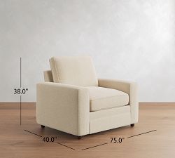 Pearce Square Arm Power Recliner