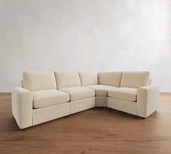 Pearce Square Arm Reversible Power Reclining Sectional (116")