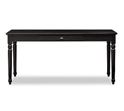 Open Box: Printer's Writing Desk with Drawer (64") - Artisanal Black